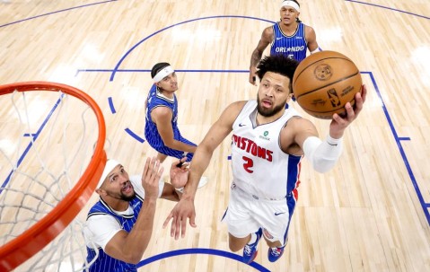 星空体育-NBA-康宁汉姆32+12哈里斯30+9 活塞4-3逆转魔术